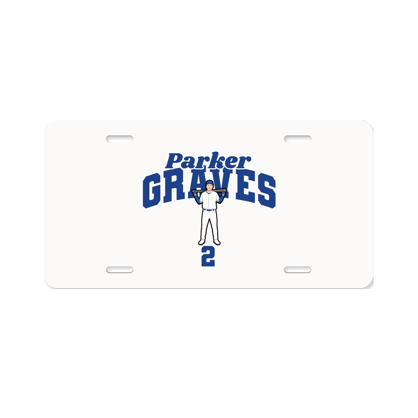 License Plate — Signature Arch in Classic