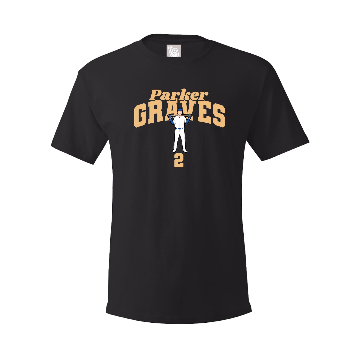 Tee — Signature Arch in Black