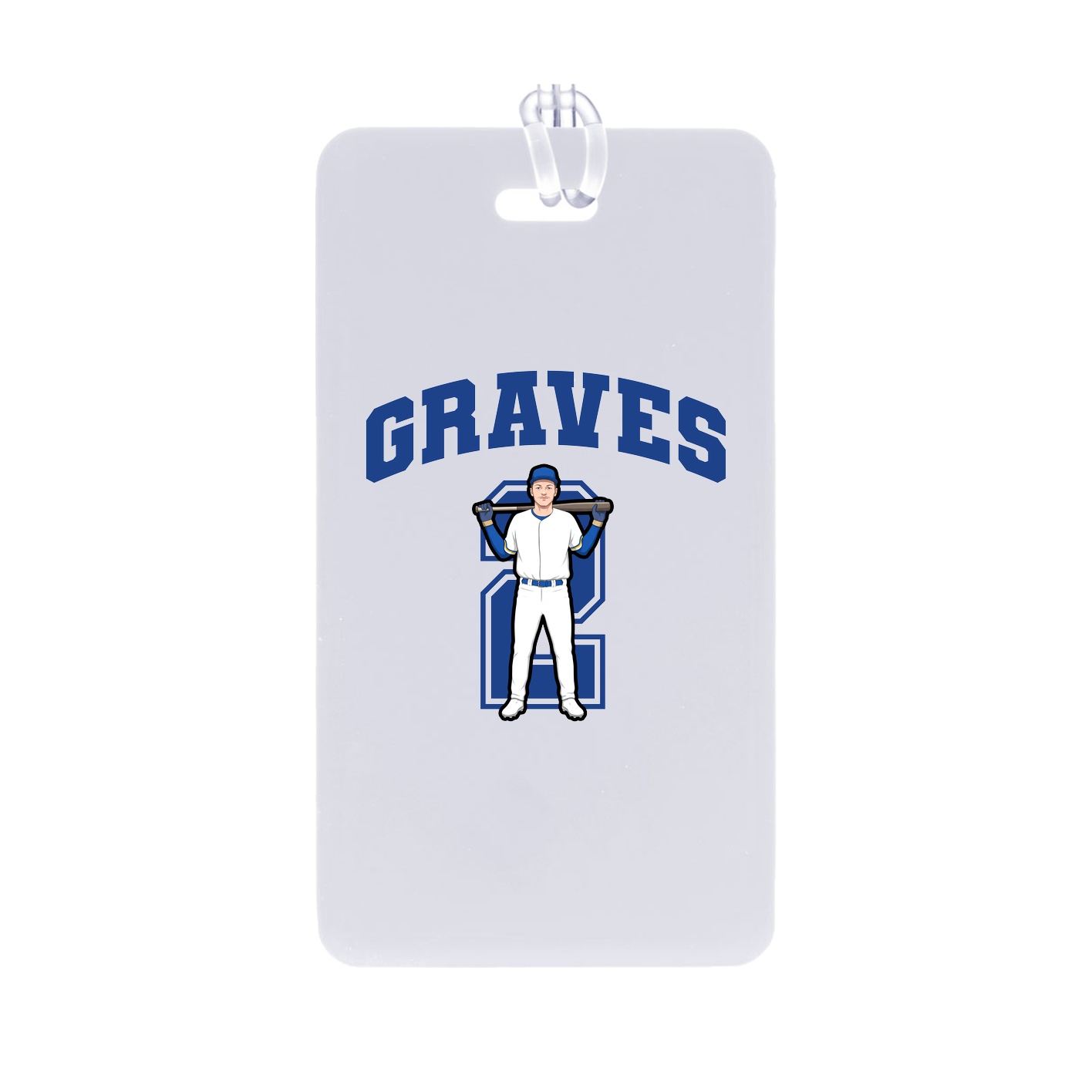 Bag Tag — Number in Classic