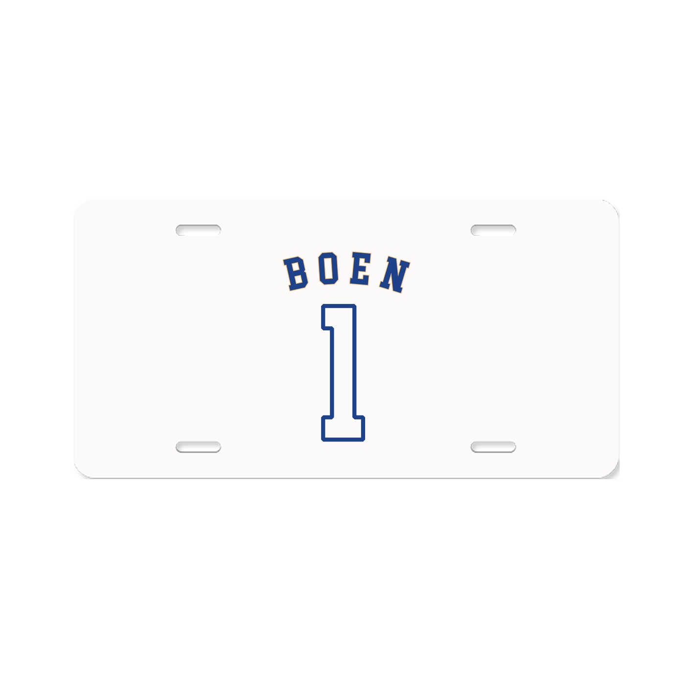 License Plate — Shirsey Arch in Classic