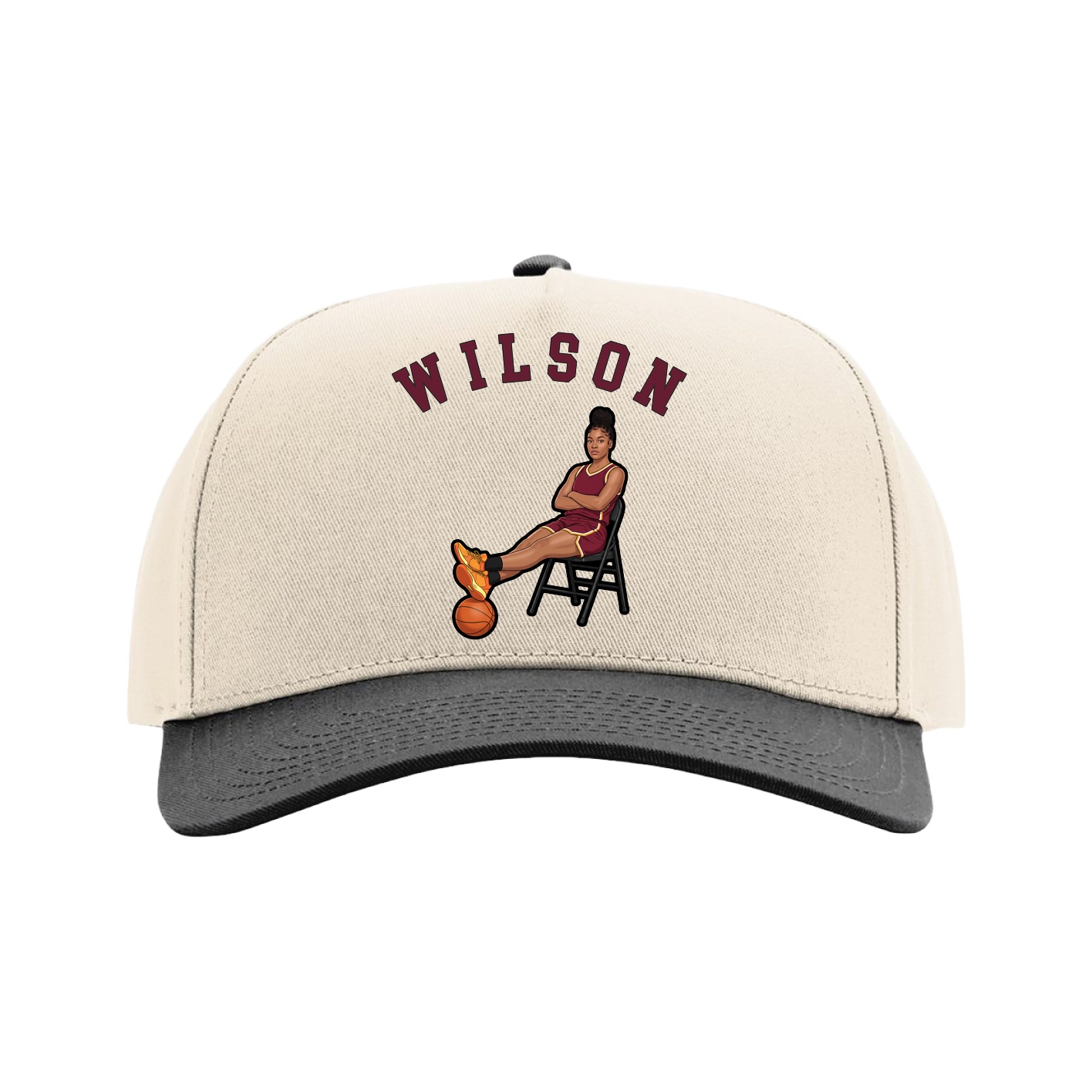 Full Fabric Five-Panel Champ Cap