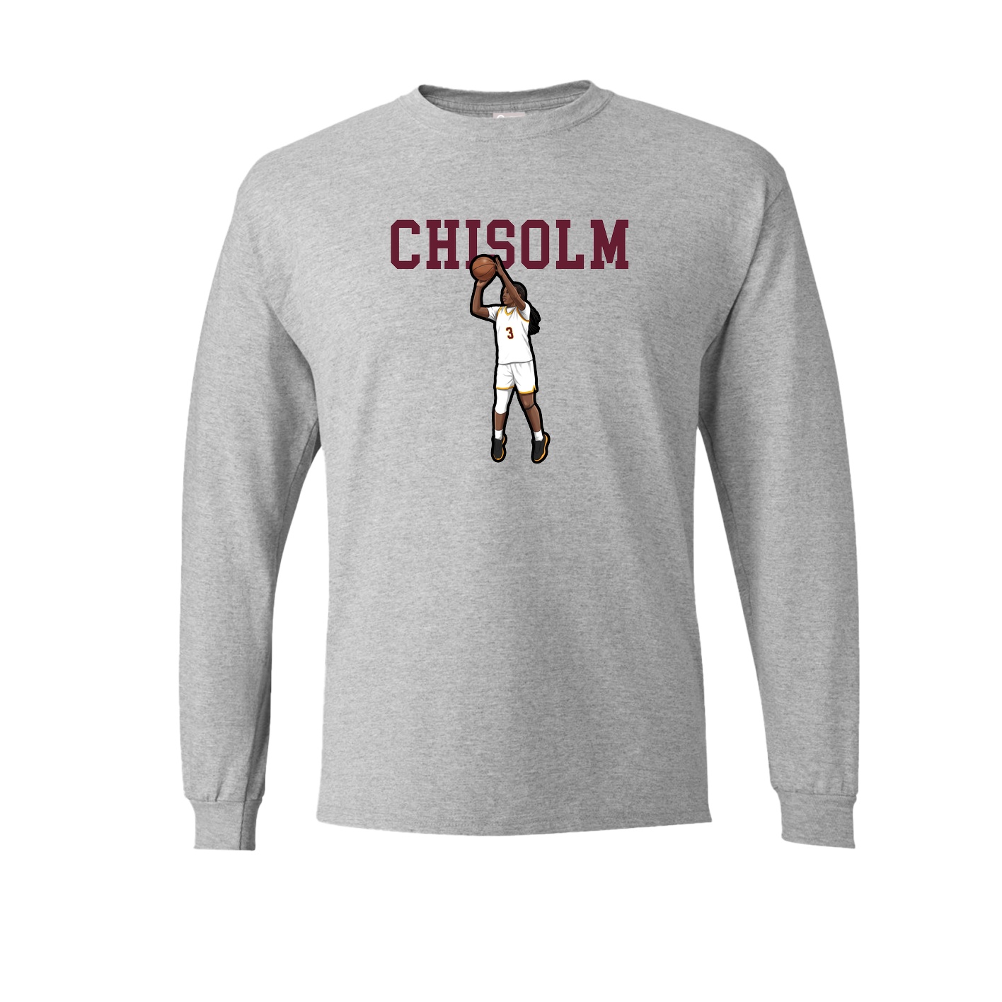 Long Sleeve Tee — Shirsey in Grey