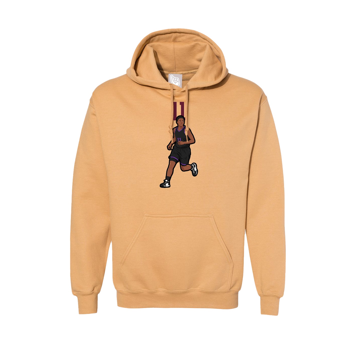 Hoodie — Number Top in Vegas Gold