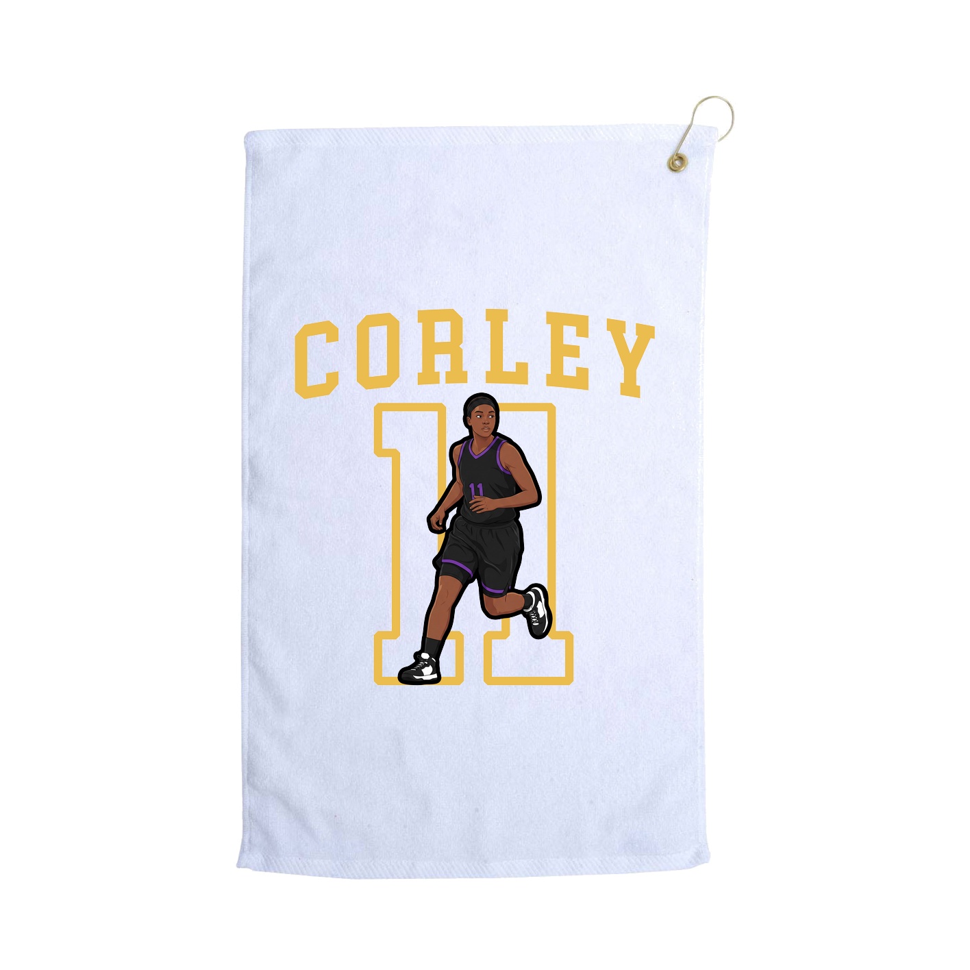 Golf Towel — Shirsey in White