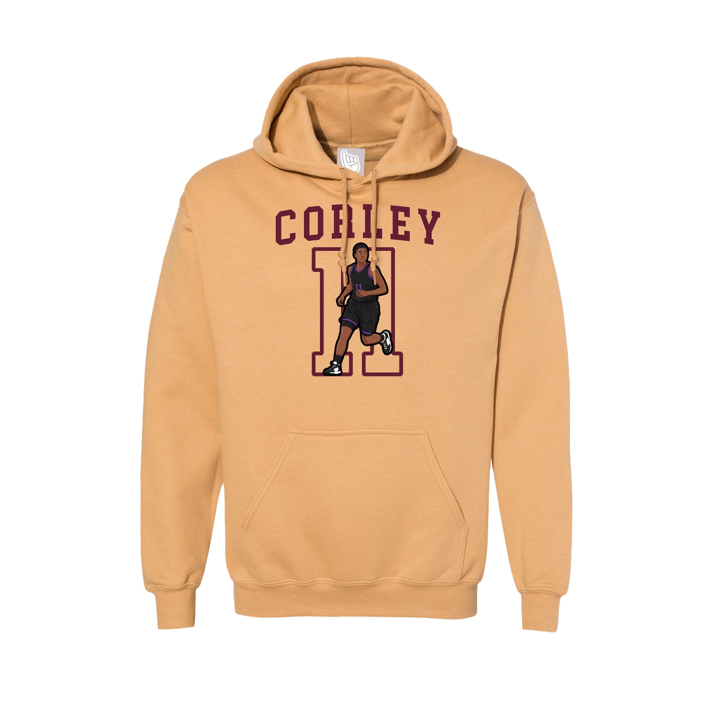 Hoodie — Shirsey in Vegas Gold