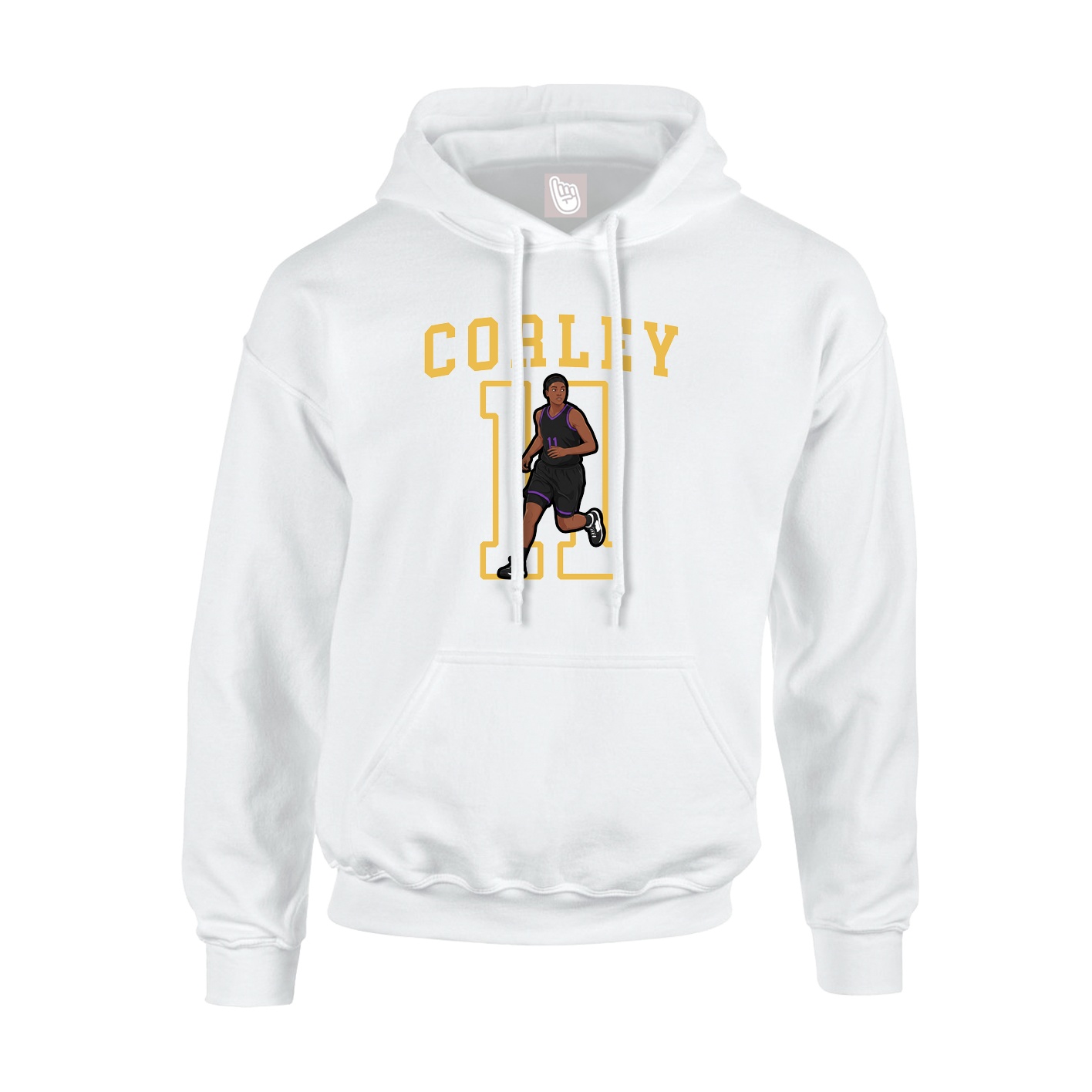 Youth Hoodie — Shirsey in White