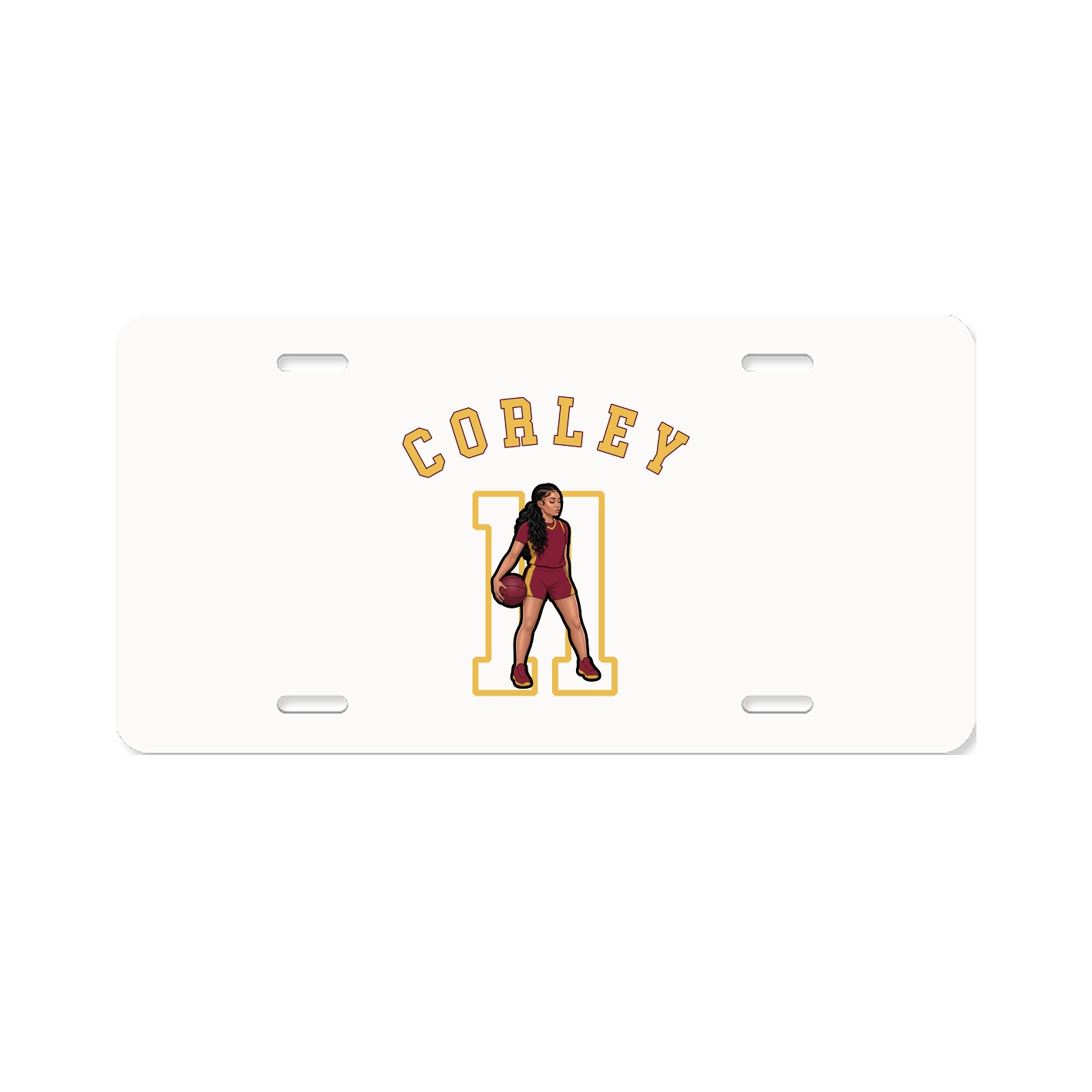 License Plate — Shirsey Arch in Classic