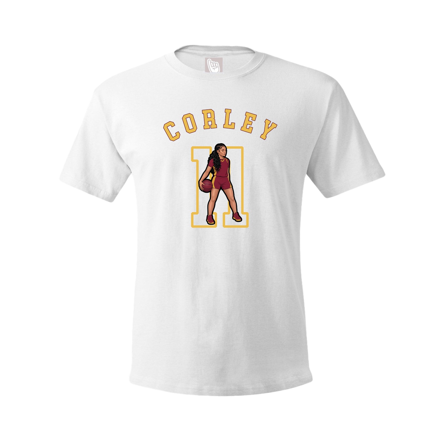 Youth Tee — Shirsey Arch in White