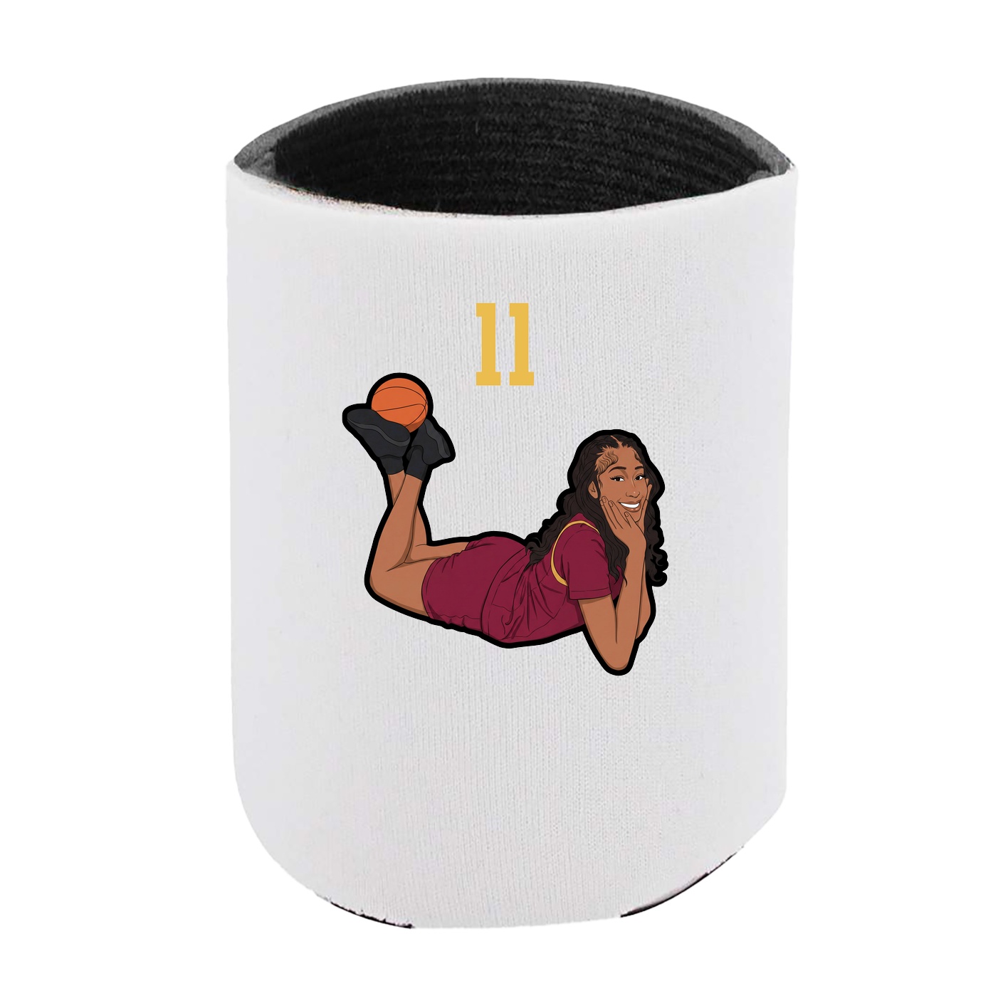 Can Holder — Number Top in White