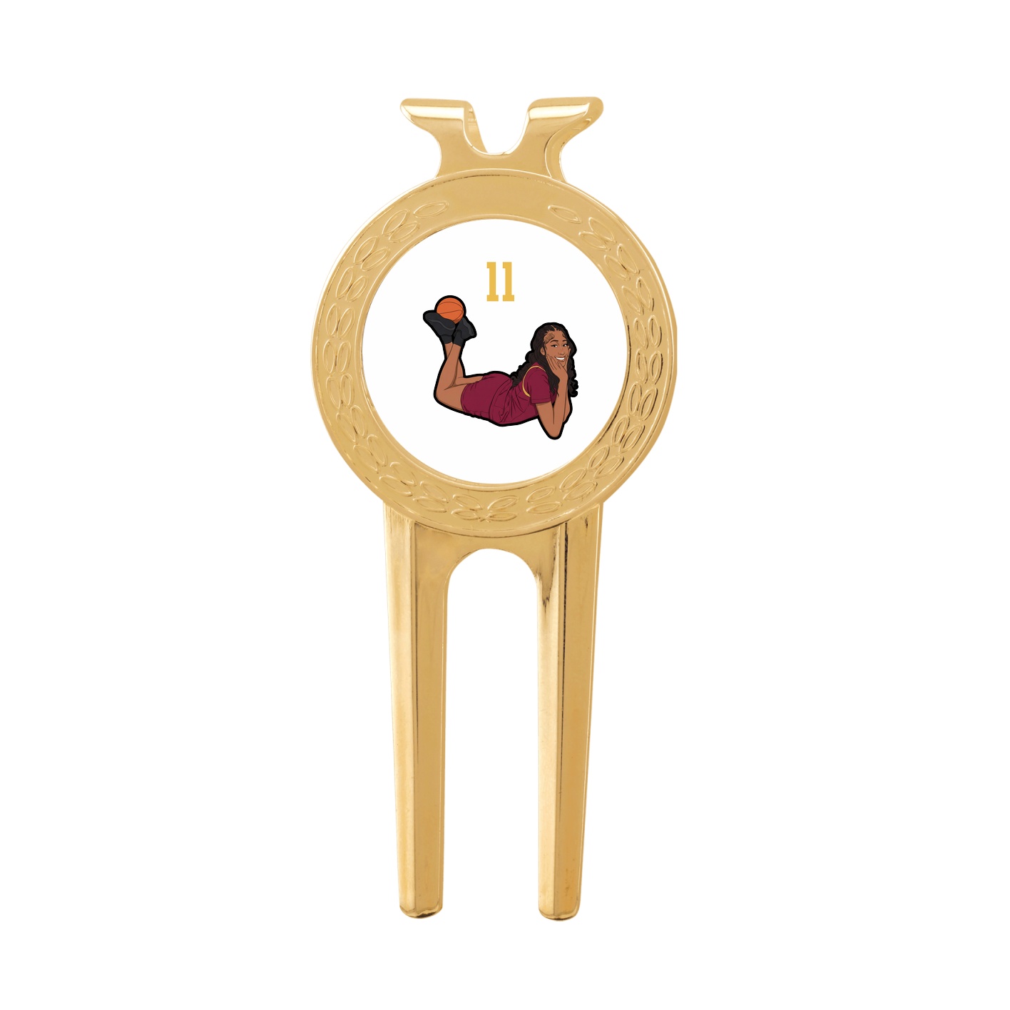 Divot Tool with Ball Marker — Number Top in Classic