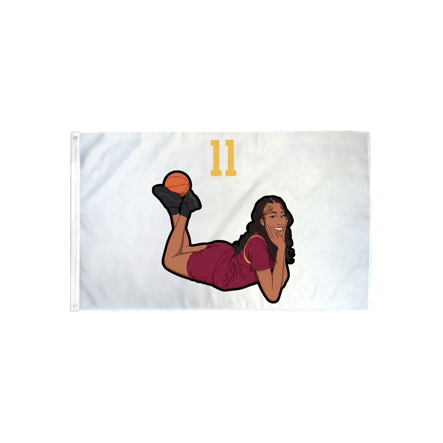 3x5 Flag — Number Top in Classic