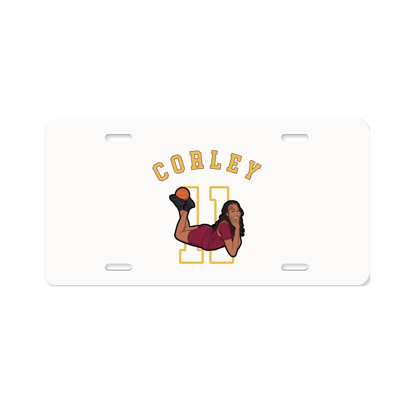 License Plate — Shirsey Arch in Classic