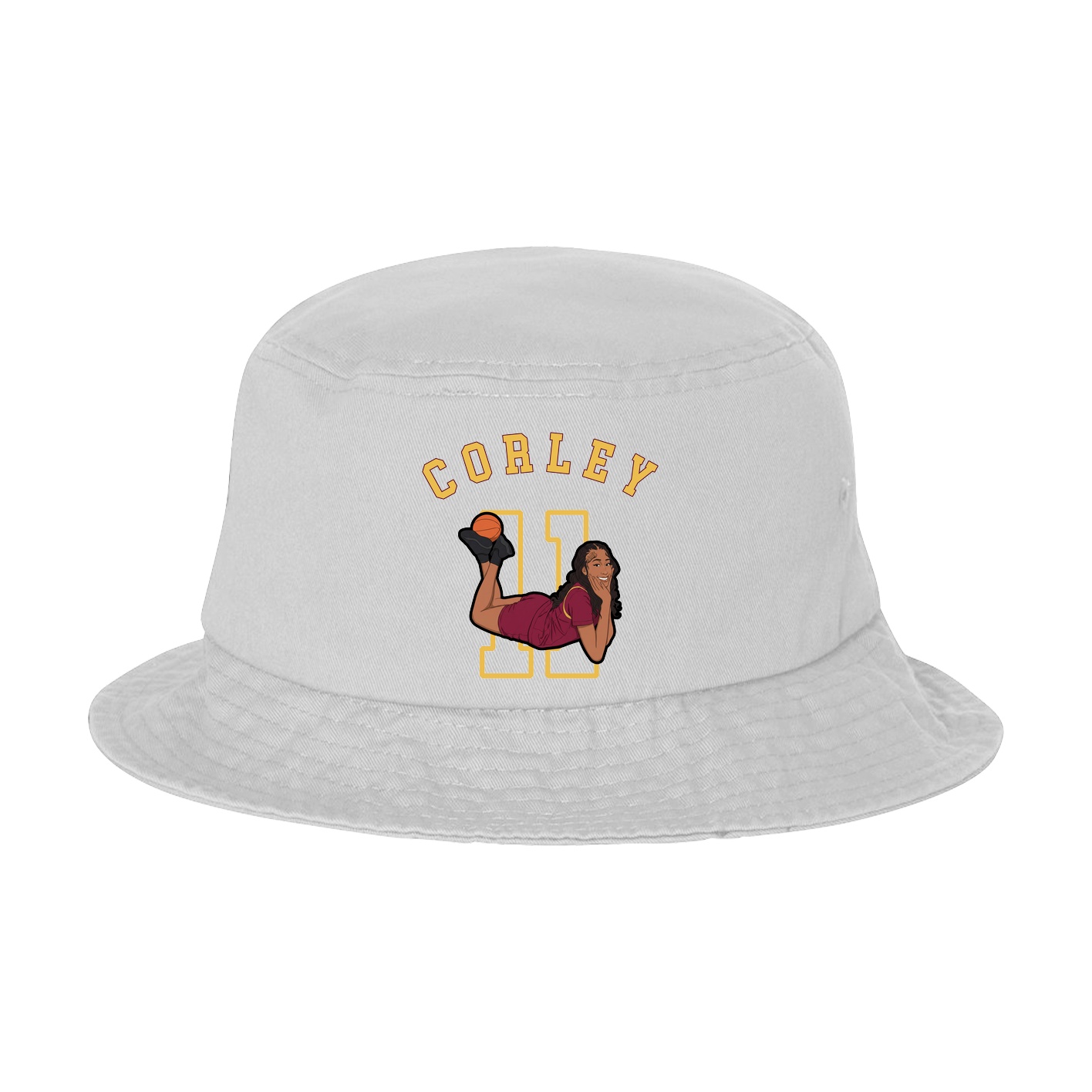 Bucket Cap — Shirsey Arch in White
