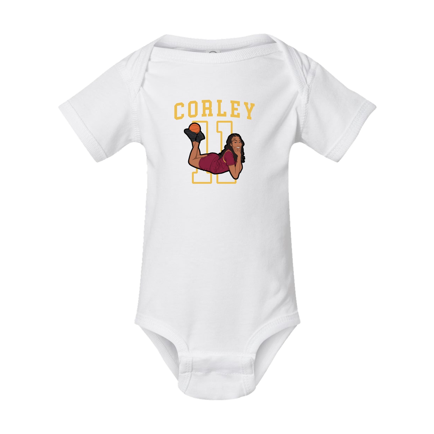 Baby Onesie — Shirsey in White