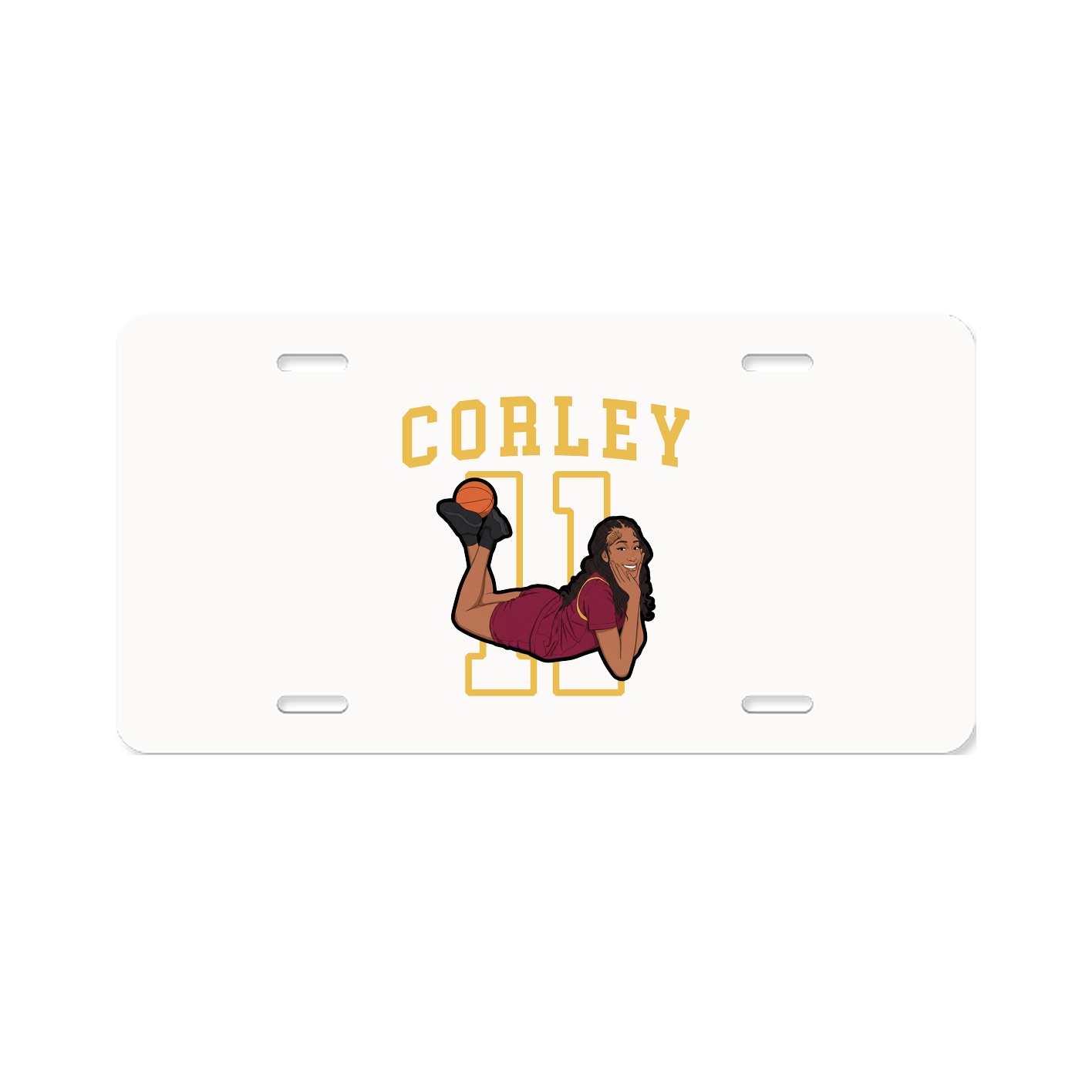 License Plate — Shirsey in Classic