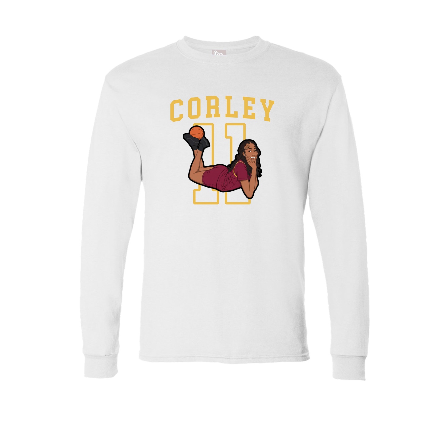 Long Sleeve Tee — Shirsey in White