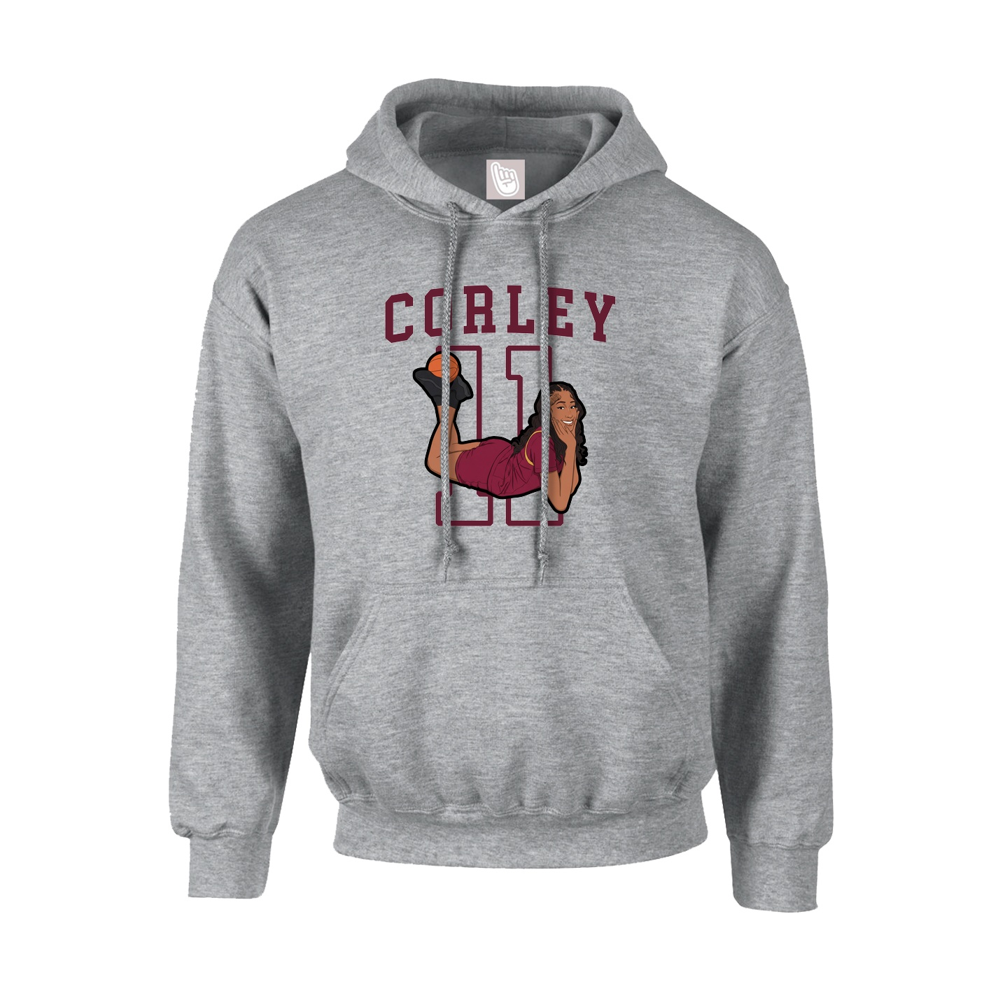 Youth Hoodie — Shirsey in Grey