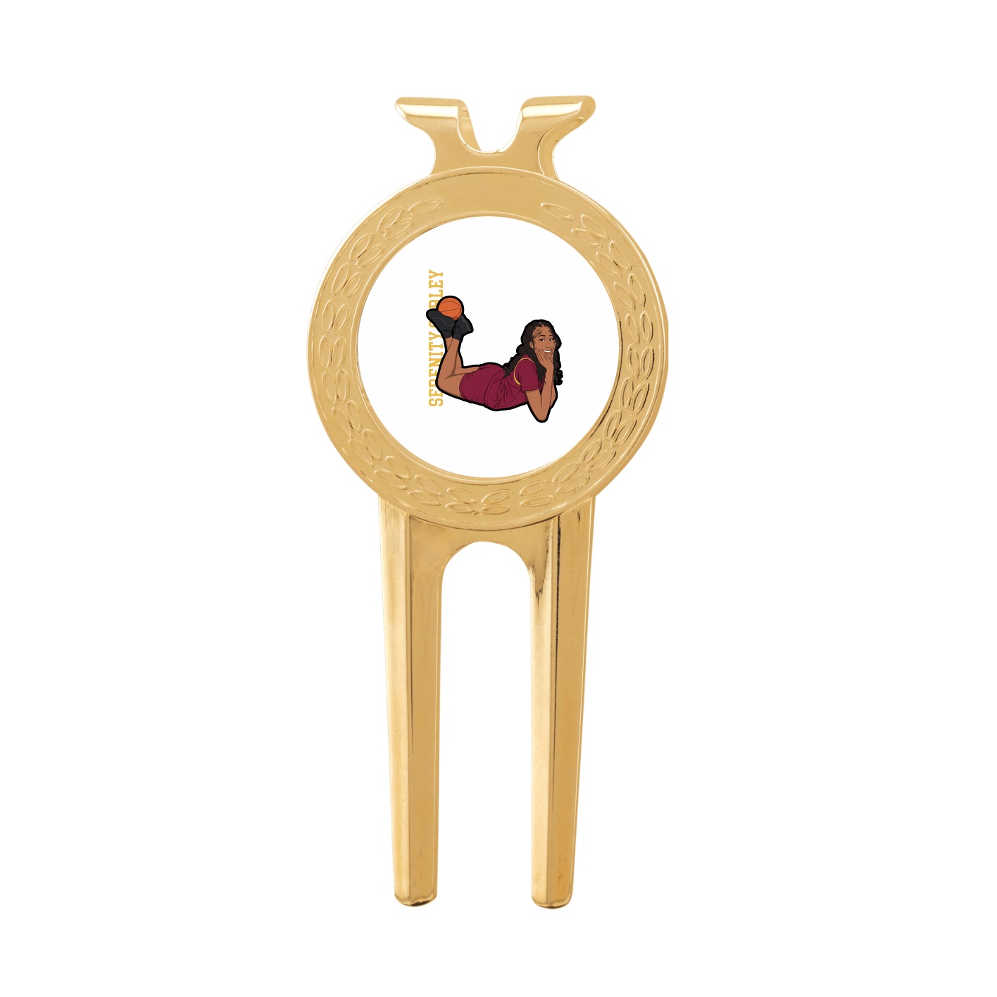 Divot Tool with Ball Marker — Name Vertical in Classic