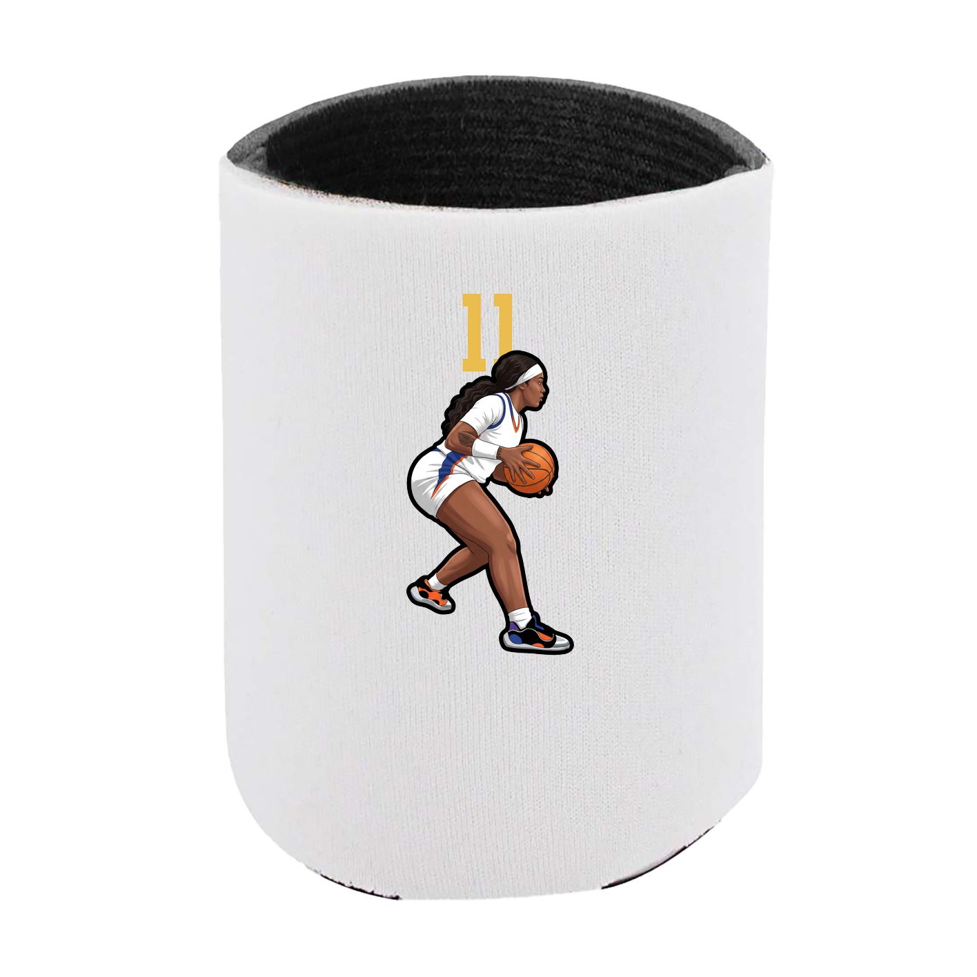 Can Holder — Number Top in White