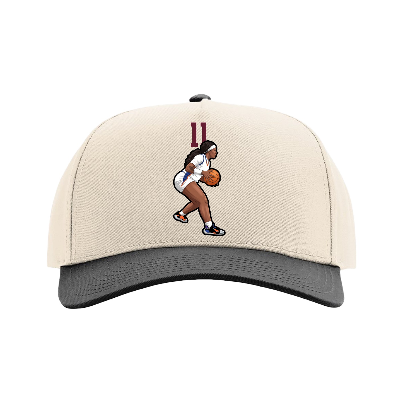 Full Fabric Five-Panel Champ Cap