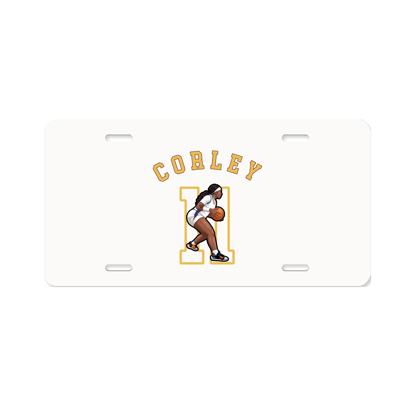 License Plate — Shirsey Arch in Classic