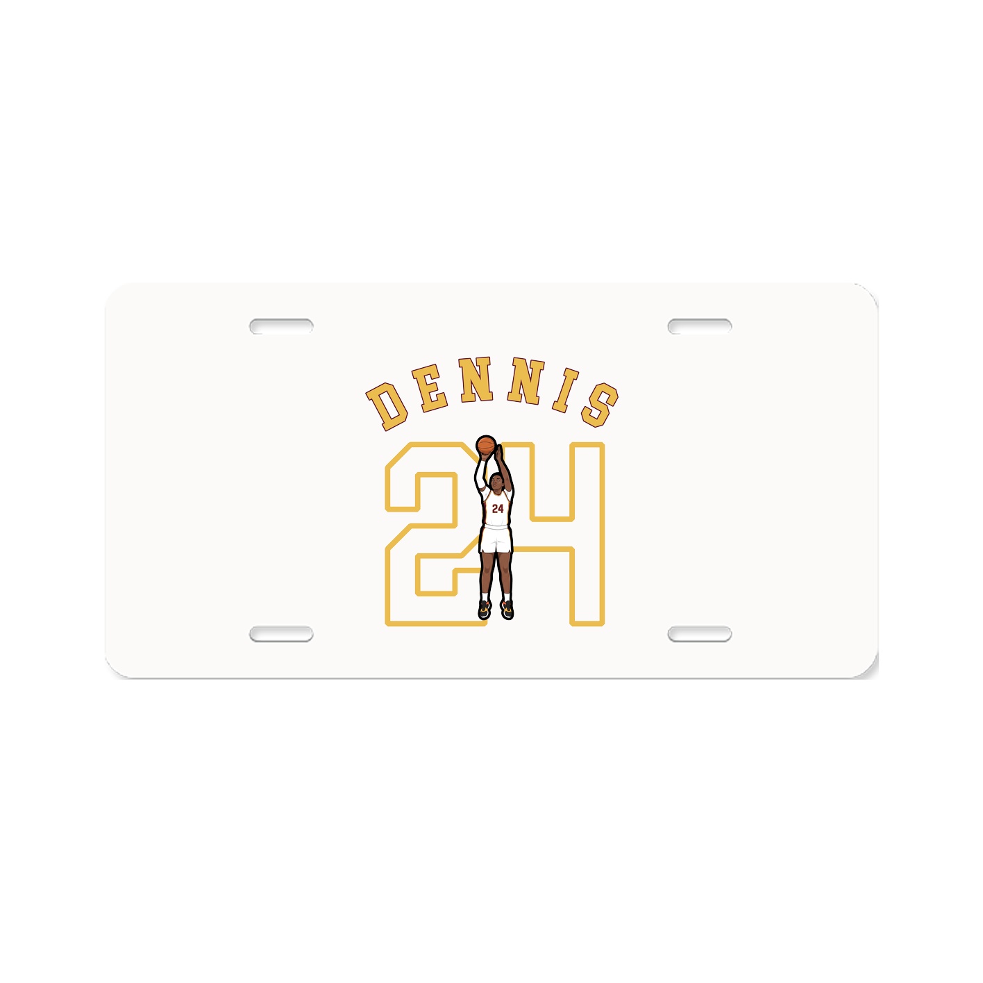 License Plate — Shirsey Arch in Classic