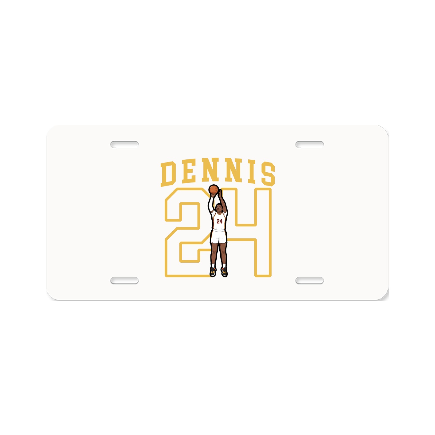 Aluminum License Plate