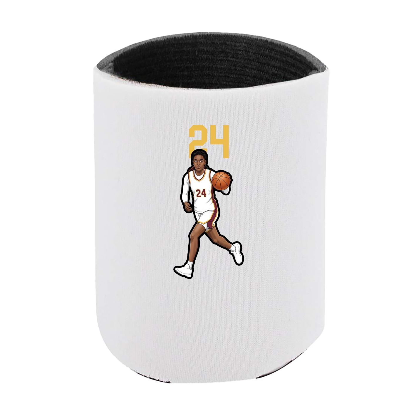 Can Holder — Number Top in White