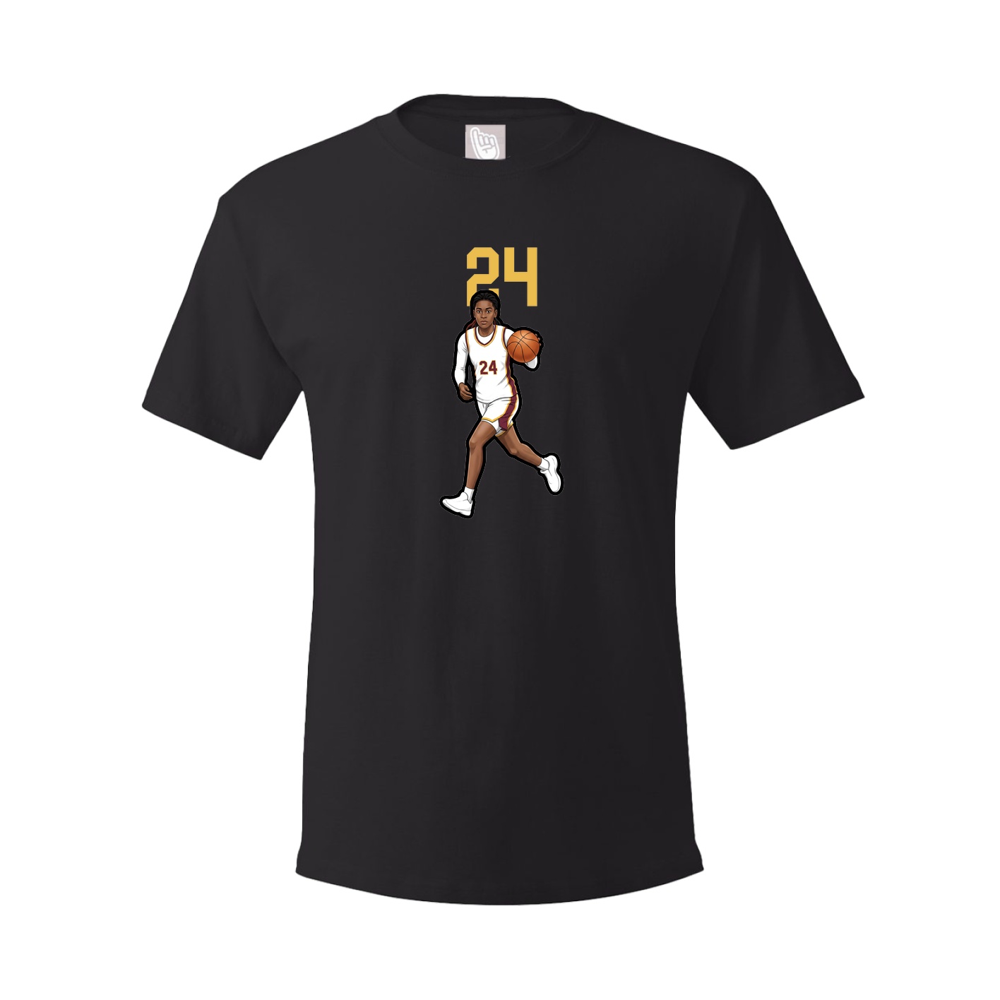 Tee — Number Top in Black
