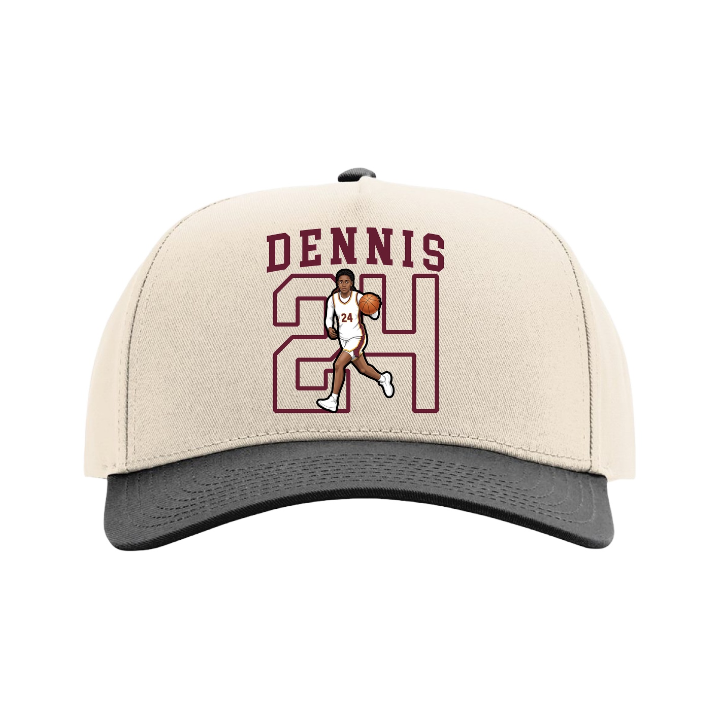 Full Fabric Five-Panel Champ Cap