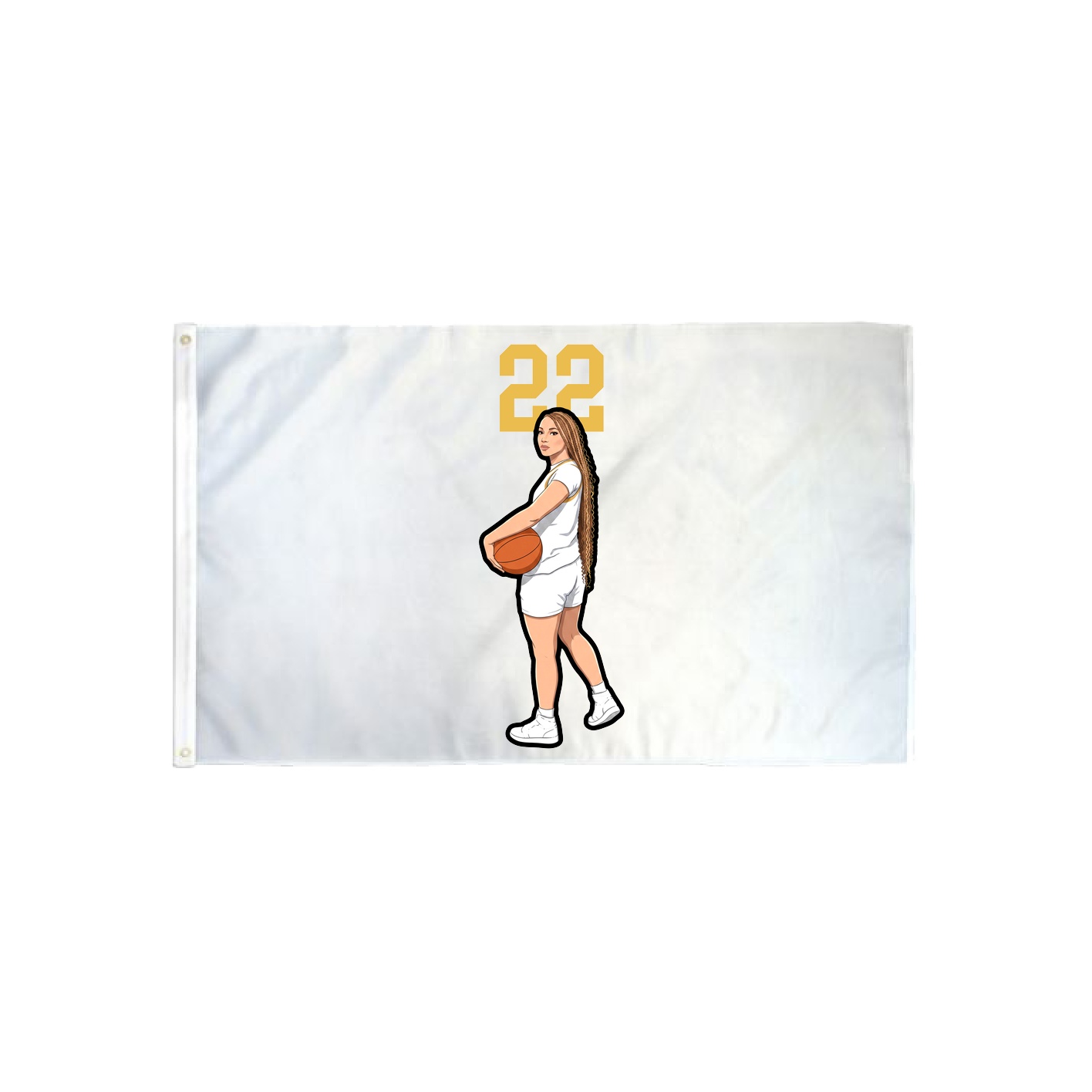 3x5 Flag — Number Top in Classic