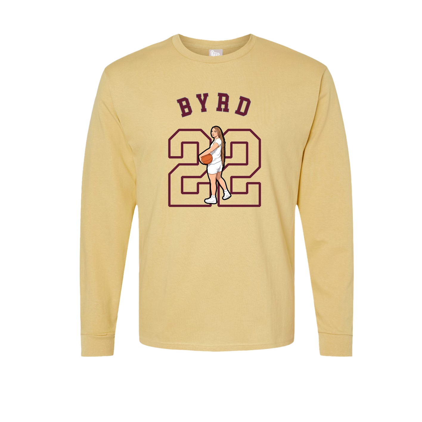Long Sleeve Tee — Shirsey Arch in Vegas Gold