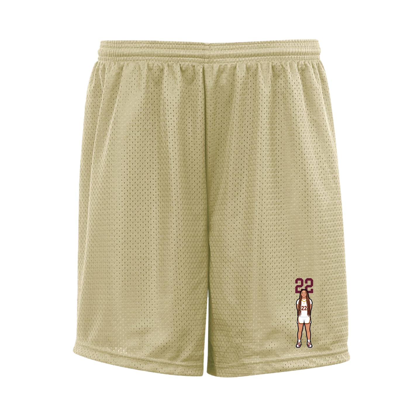 Shorts — Number Top in Vegas Gold