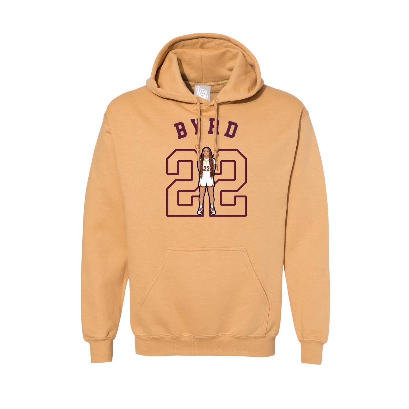 Hoodie — Shirsey Arch in Vegas Gold