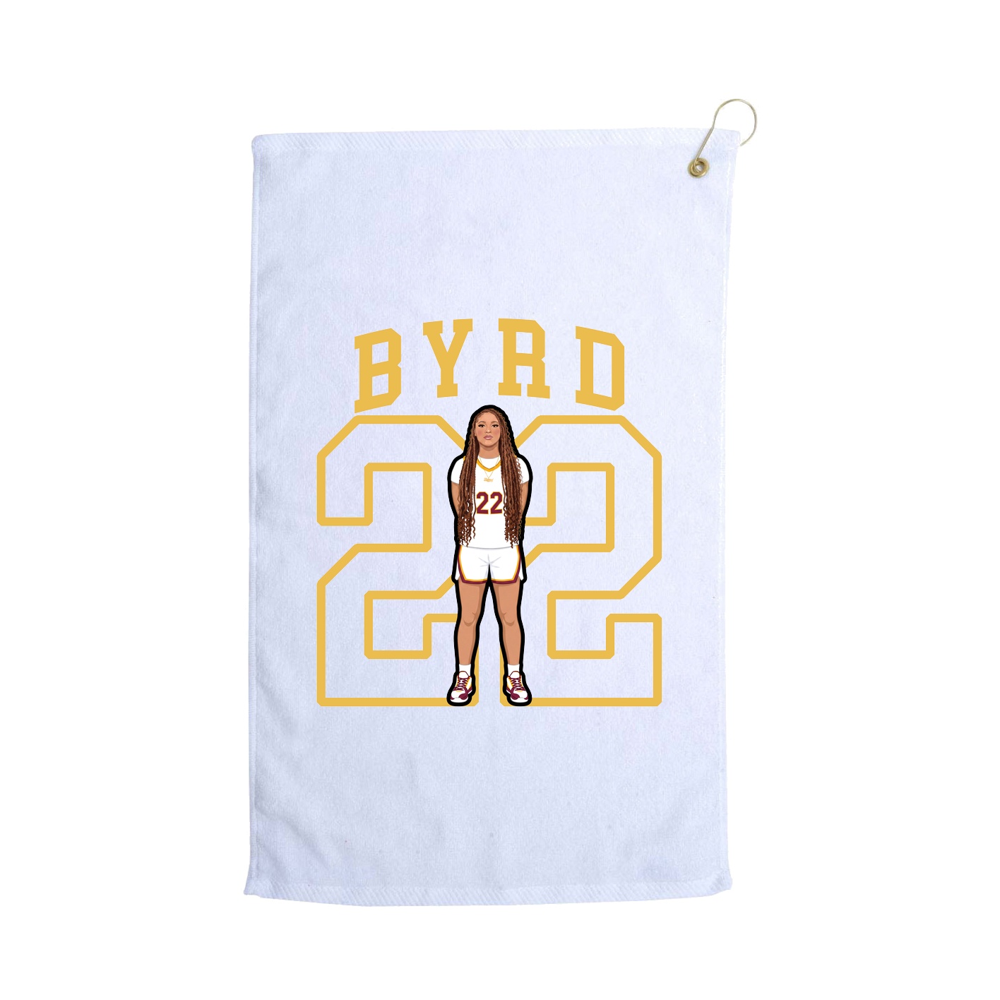 Golf Towel — Shirsey in White