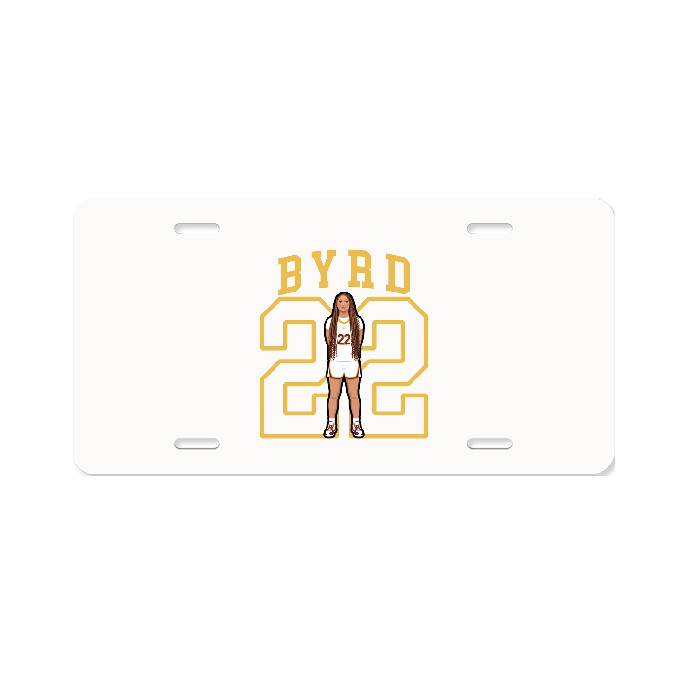 License Plate — Shirsey in Classic