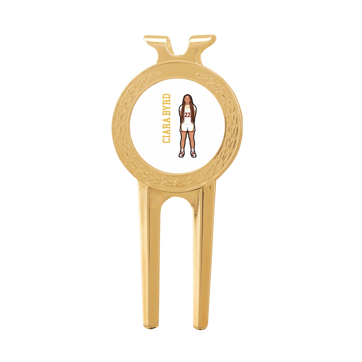 Divot Tool with Ball Marker — Name Vertical in Classic
