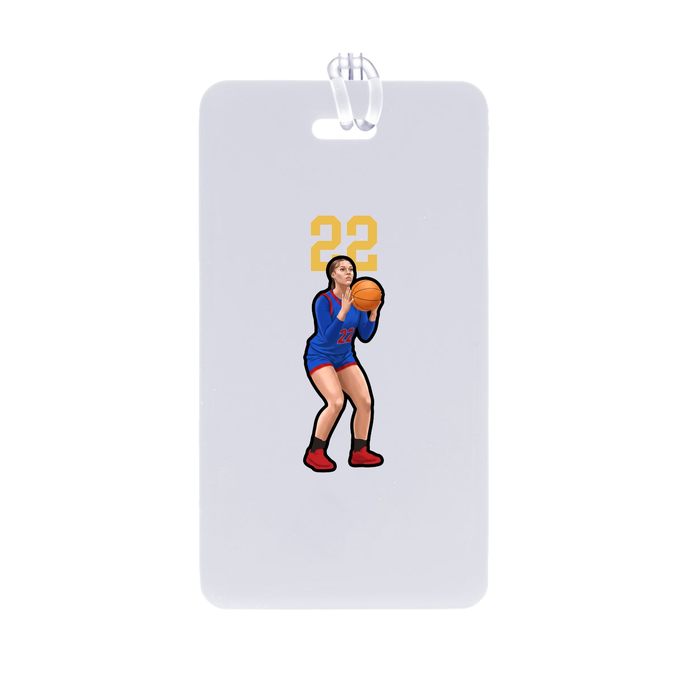 Bag Tag — Number Top in Classic