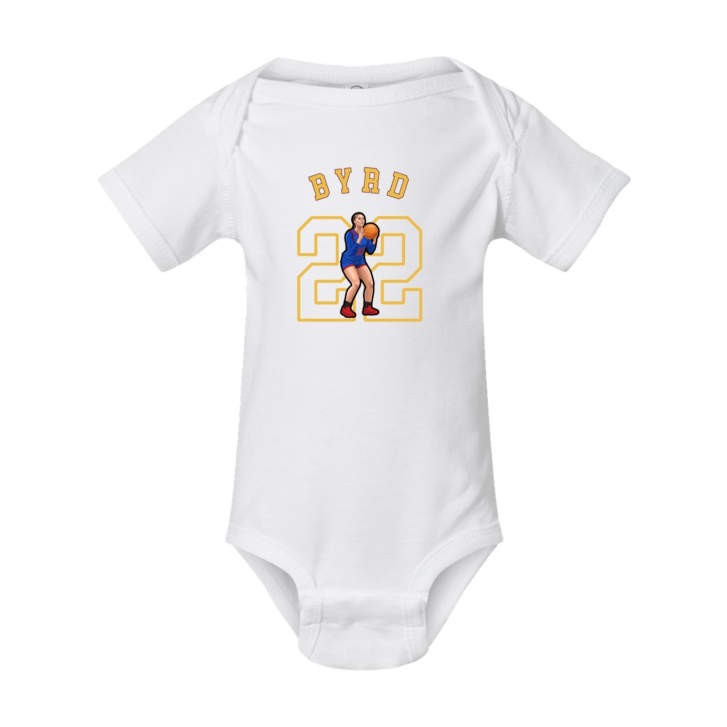 Baby Onesie — Shirsey Arch in White