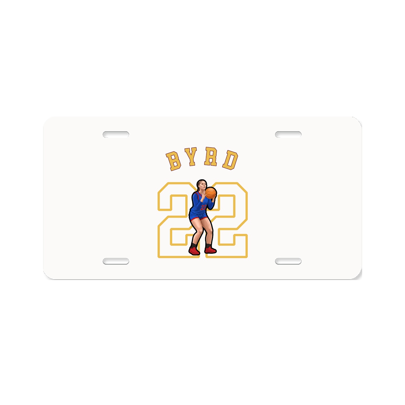 License Plate — Shirsey Arch in Classic
