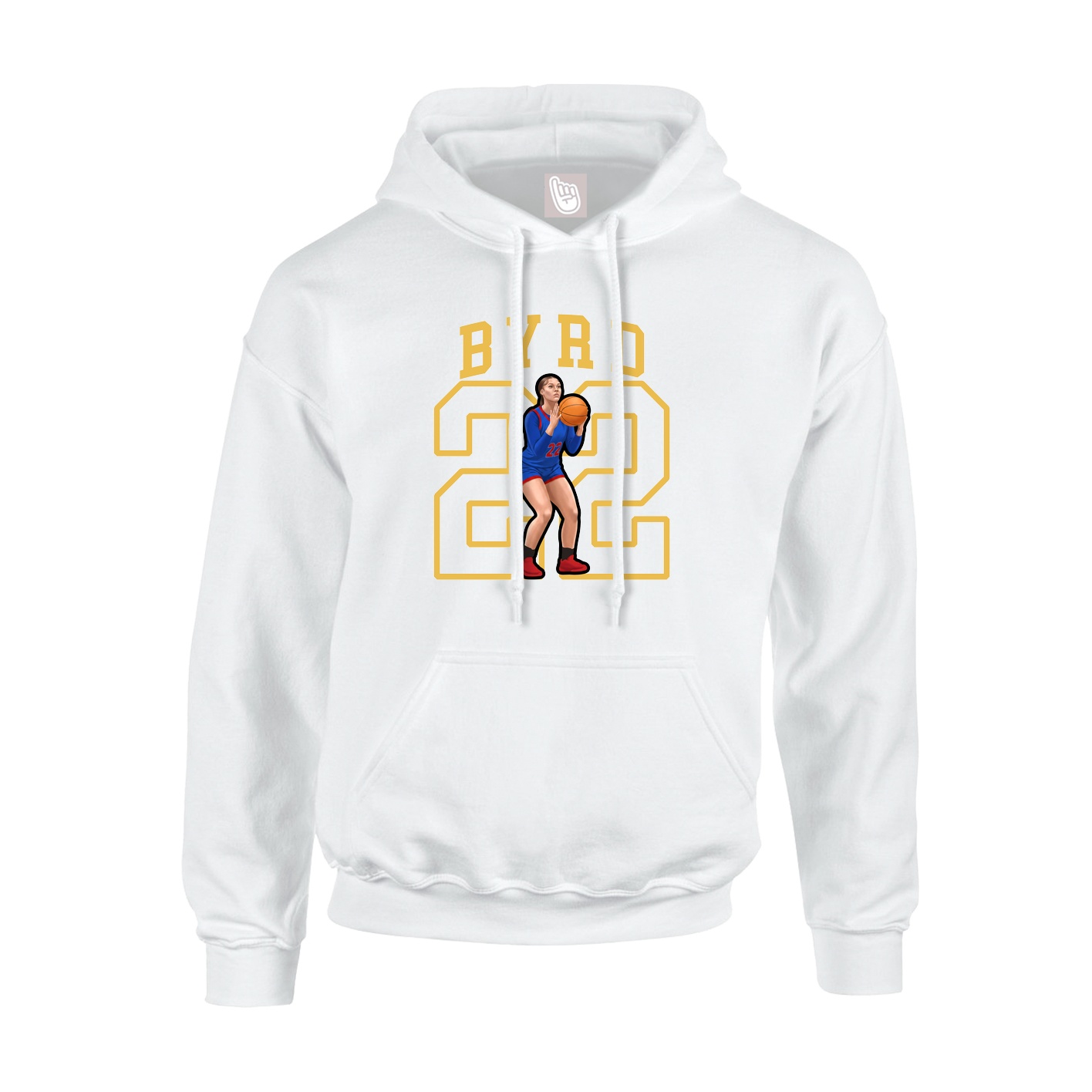 Youth Hoodie — Shirsey in White