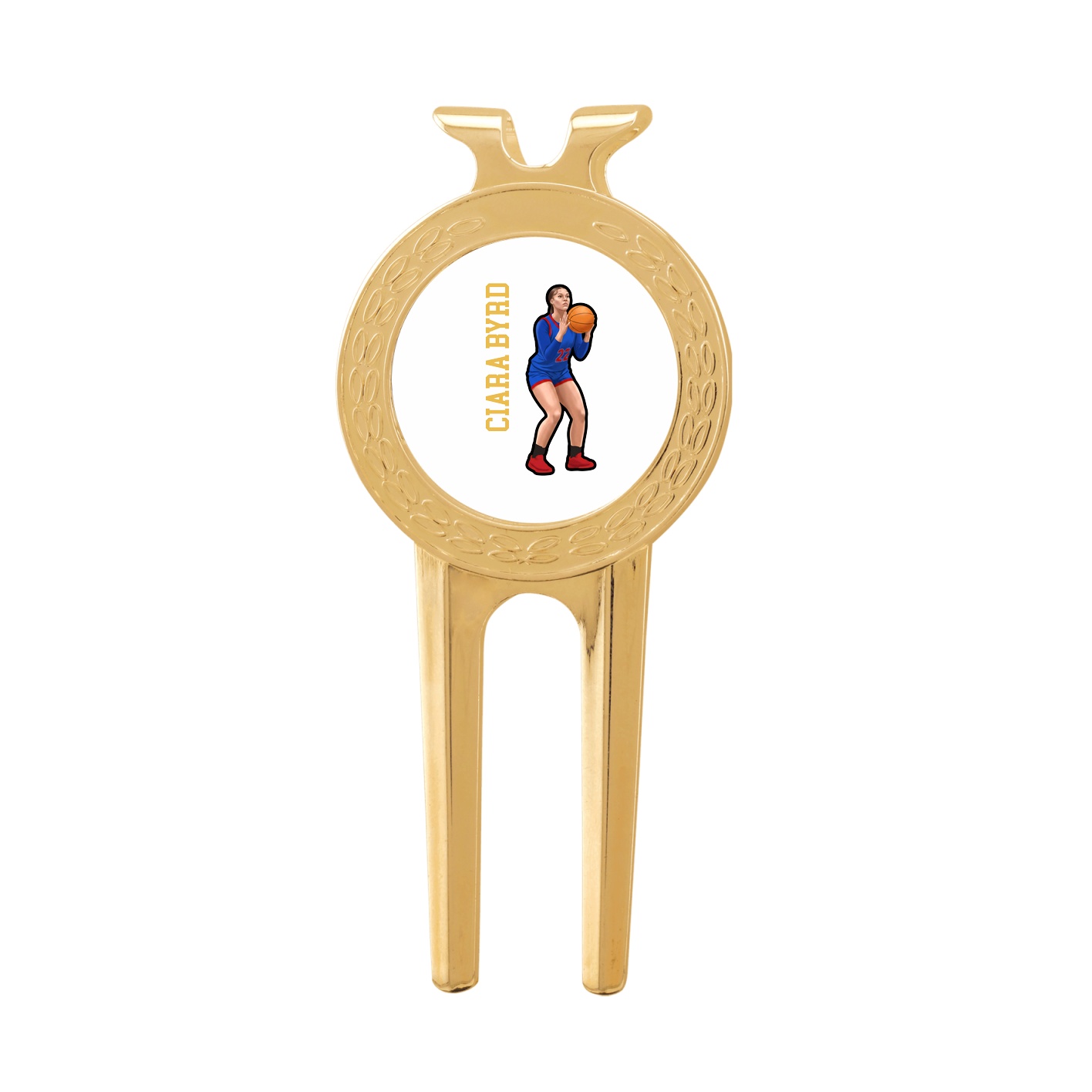 Divot Tool with Ball Marker — Name Vertical in Classic