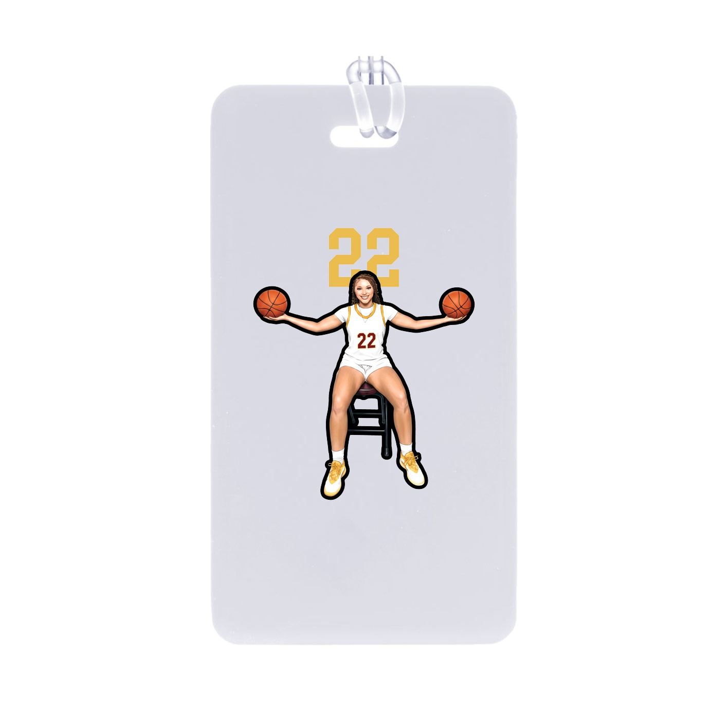 Bag Tag — Number Top in Classic