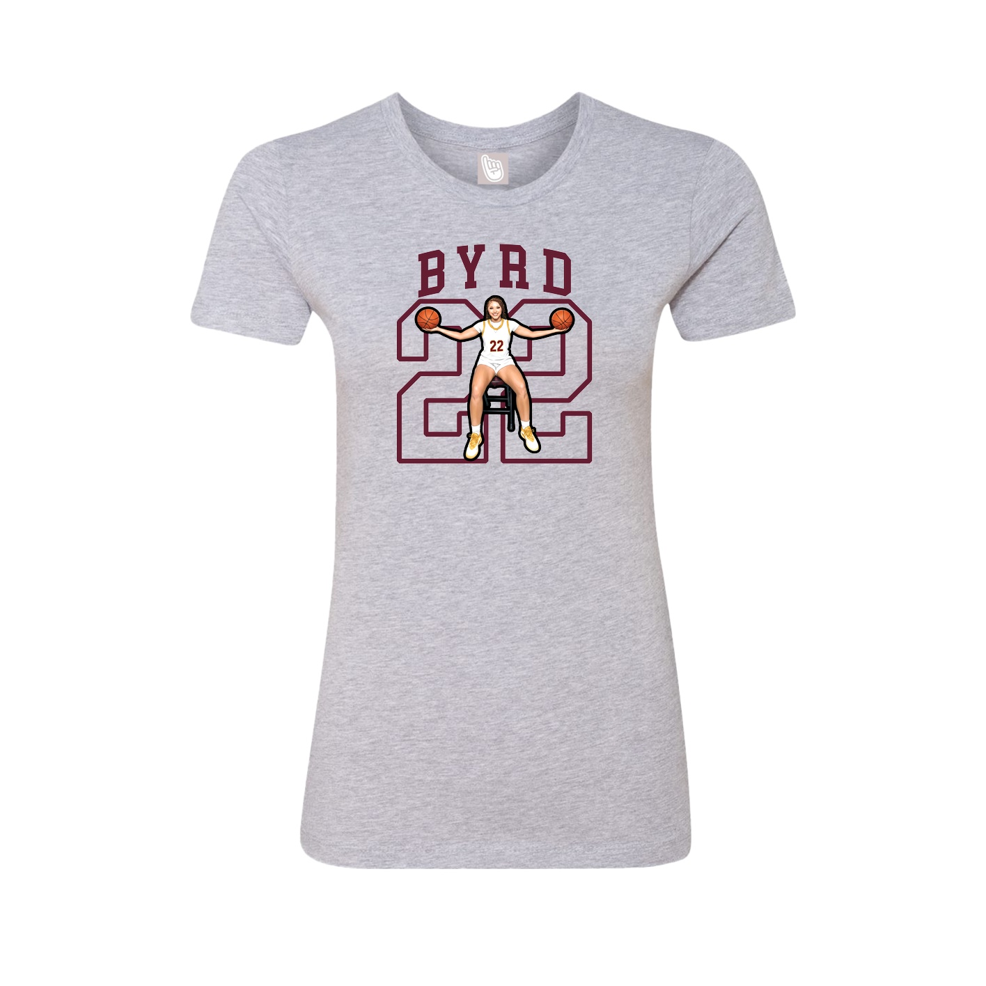 Womens Tee — Shirsey in Grey