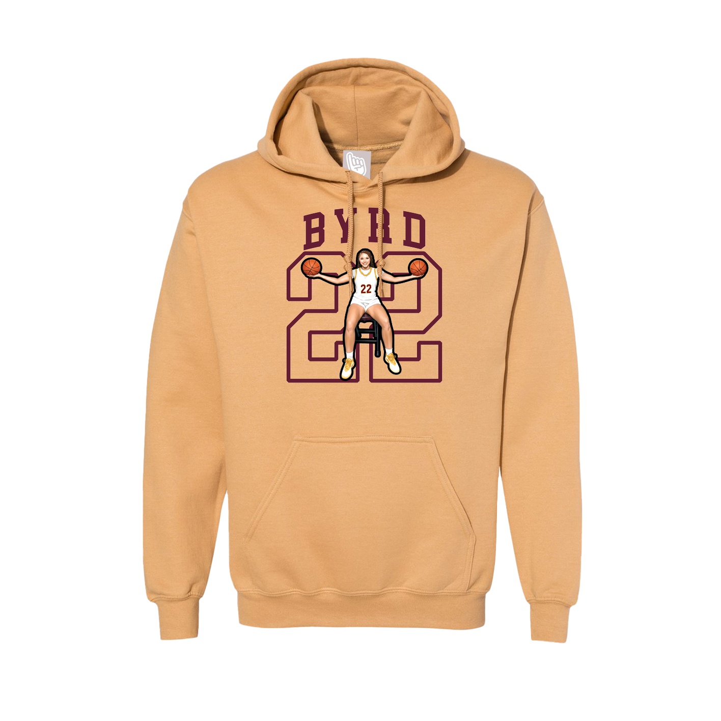 Hoodie — Shirsey in Vegas Gold