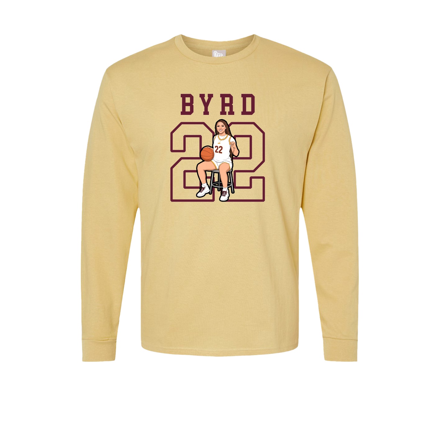 Long Sleeve Tee — Shirsey in Vegas Gold