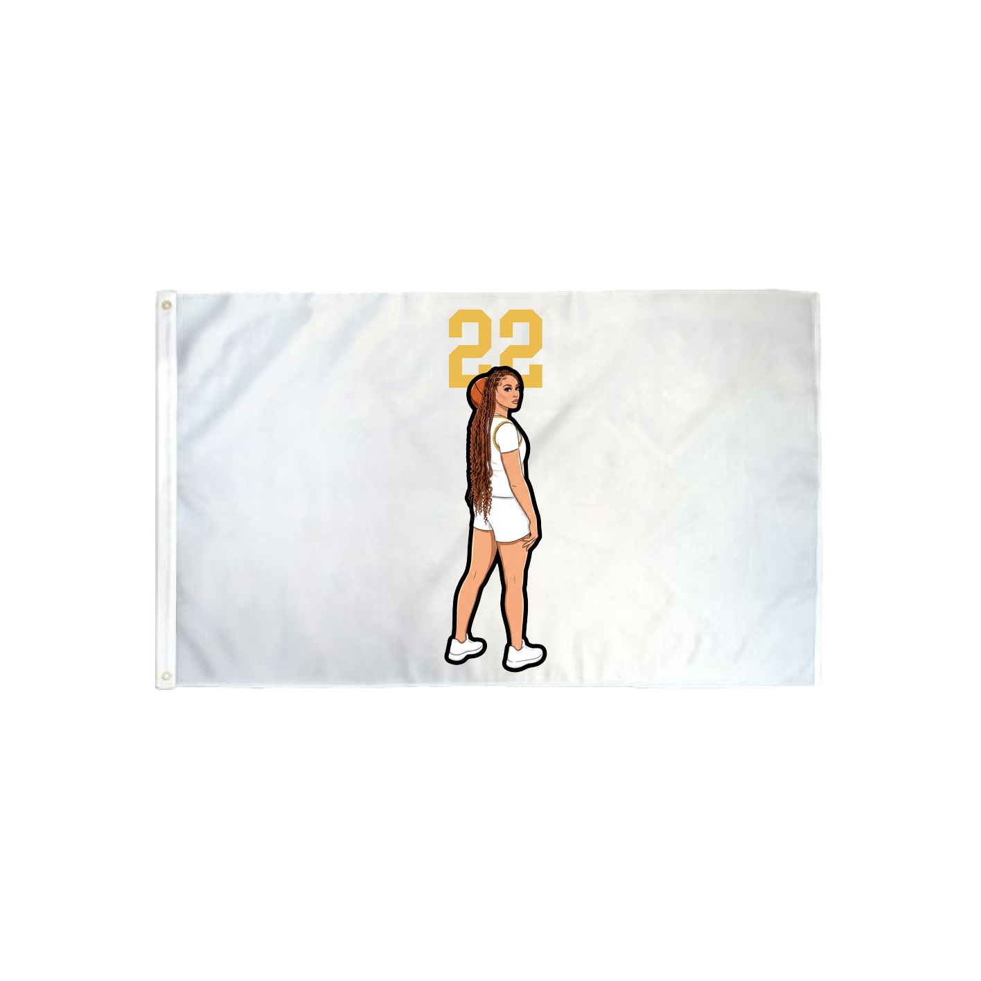 3x5 Flag — Number Top in Classic