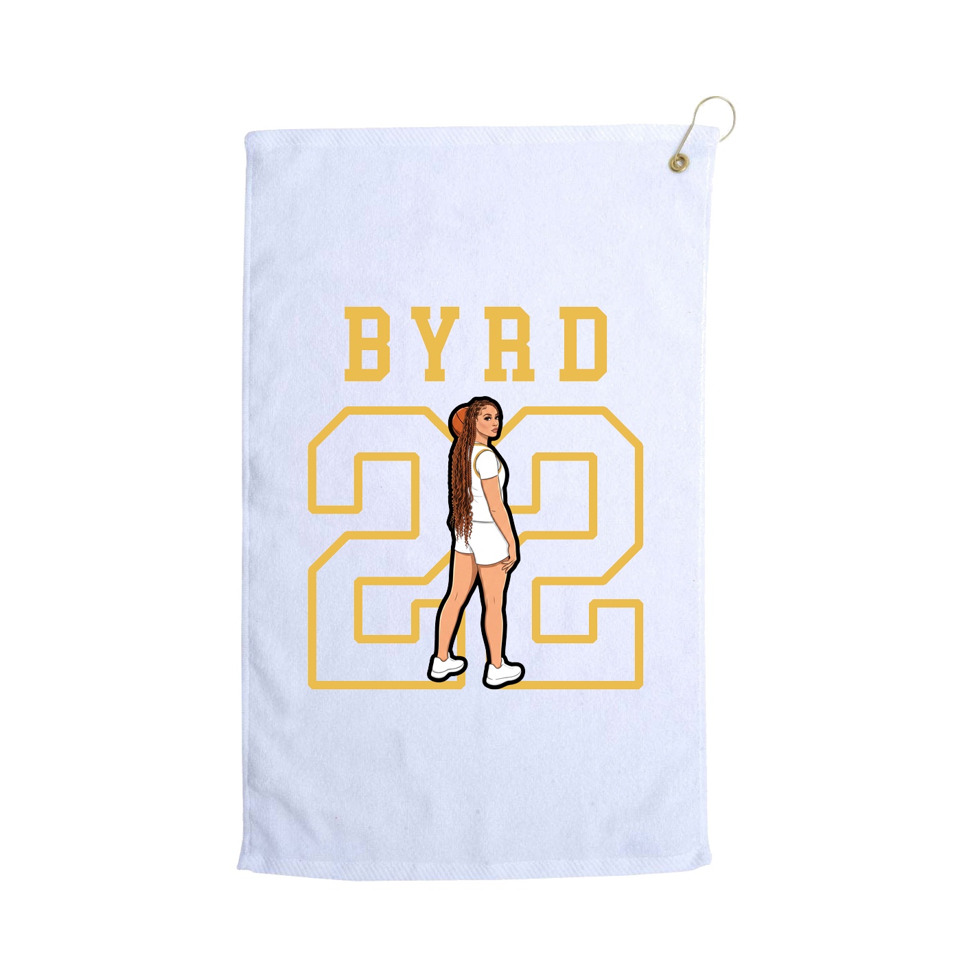 Golf Towel — Shirsey in White