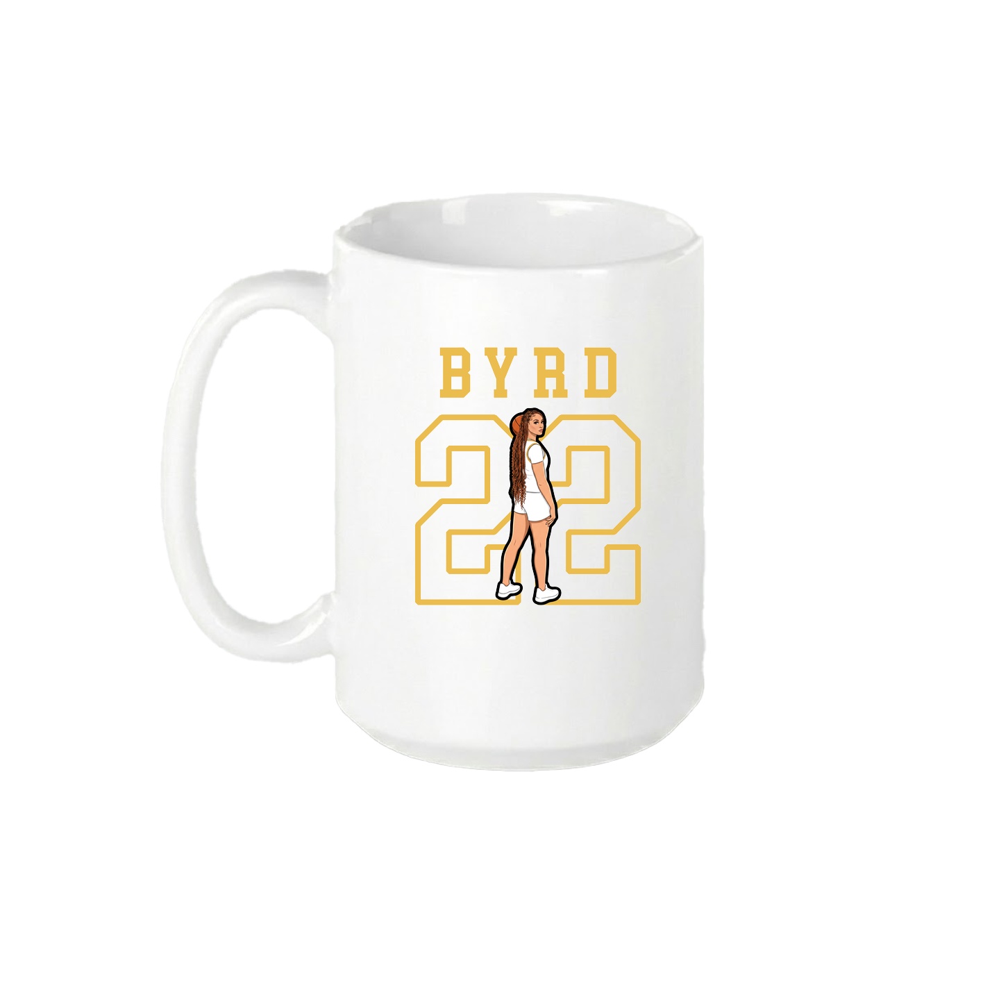 15oz Coffee Mug — Shirsey in White