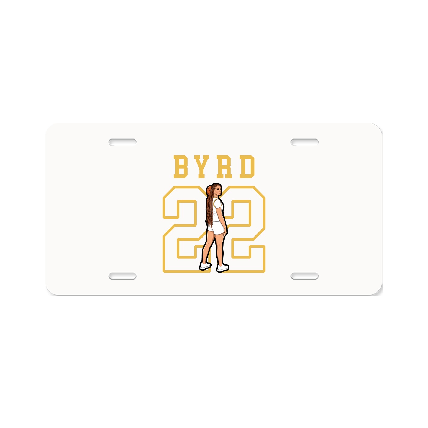 License Plate — Shirsey in Classic